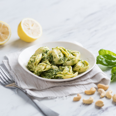 Spinach & Cashew Pesto with Cheese Tortelloni