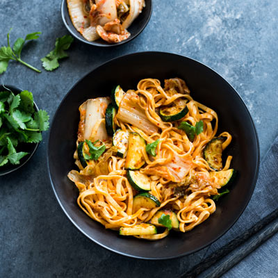 Sweet and Spicy Korean Noodles