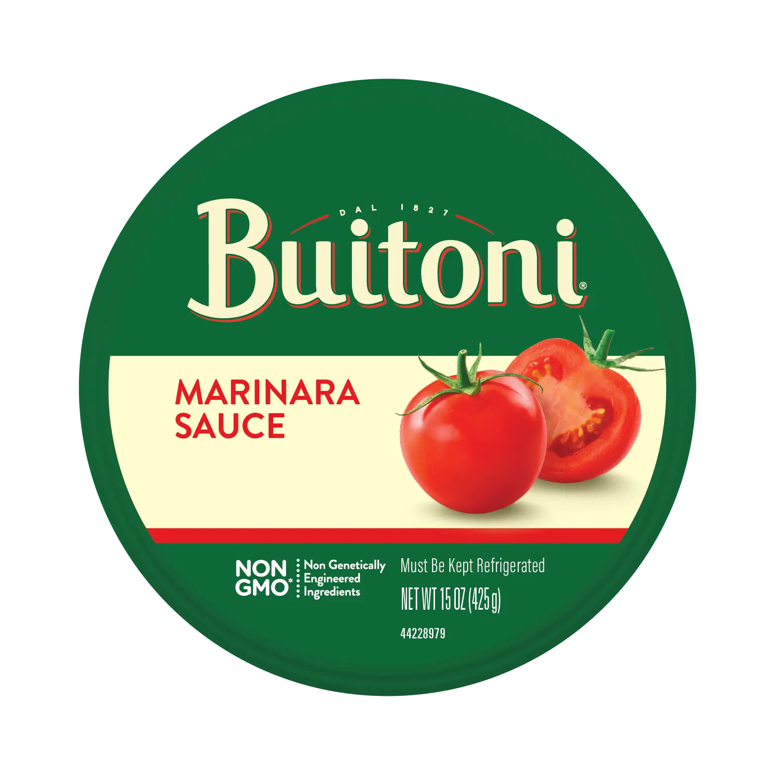 Marinara Sauce - 15 oz. Packaging.