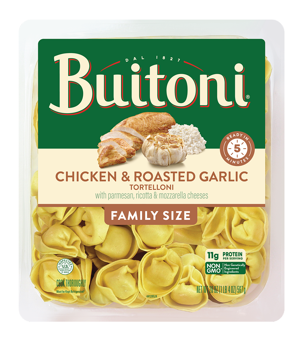 Chicken & Roasted Garlic Tortelloni – 20 oz. Family Size