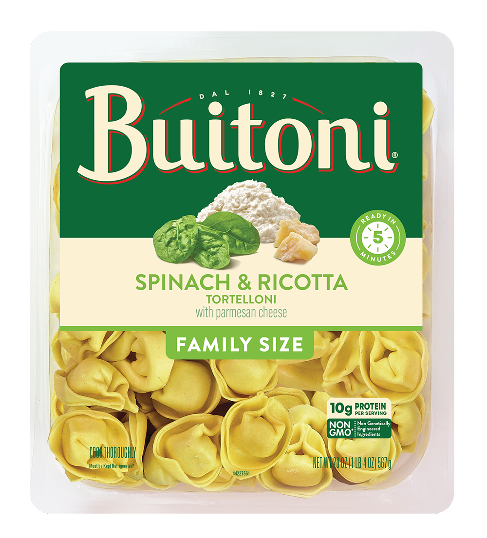 Spinach & Ricotta Tortelloni – 20 oz. Family Size