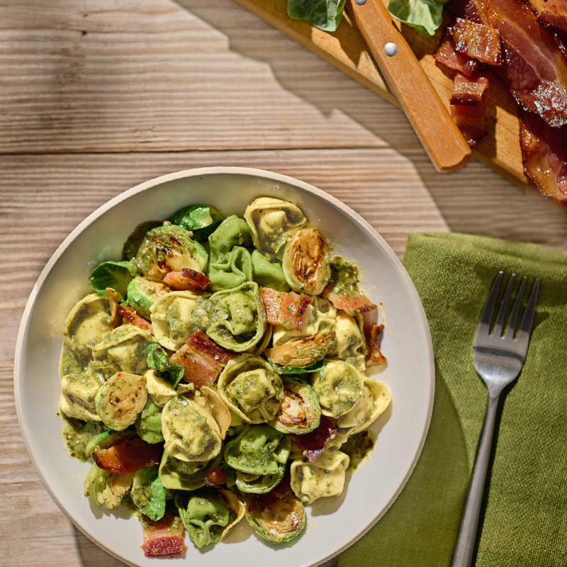 Tortellini Brussels Sprouts