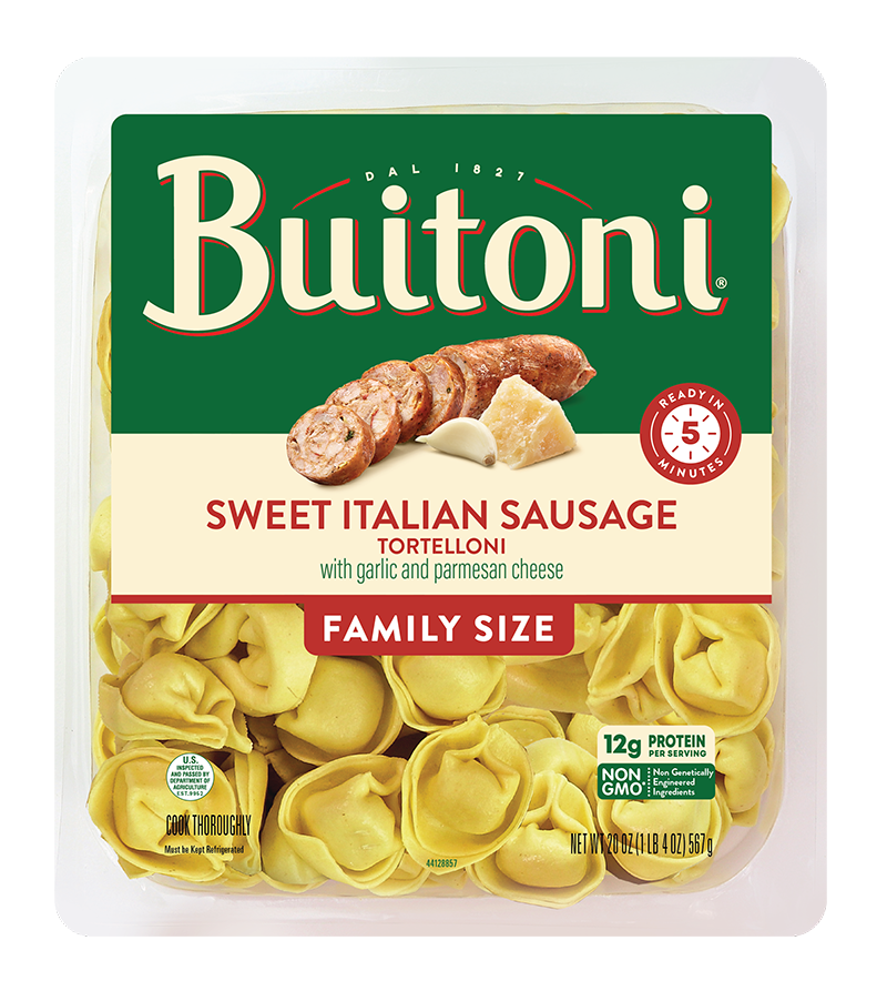Sweet Italian Sausage Tortelloni – 20 oz. Family Size
