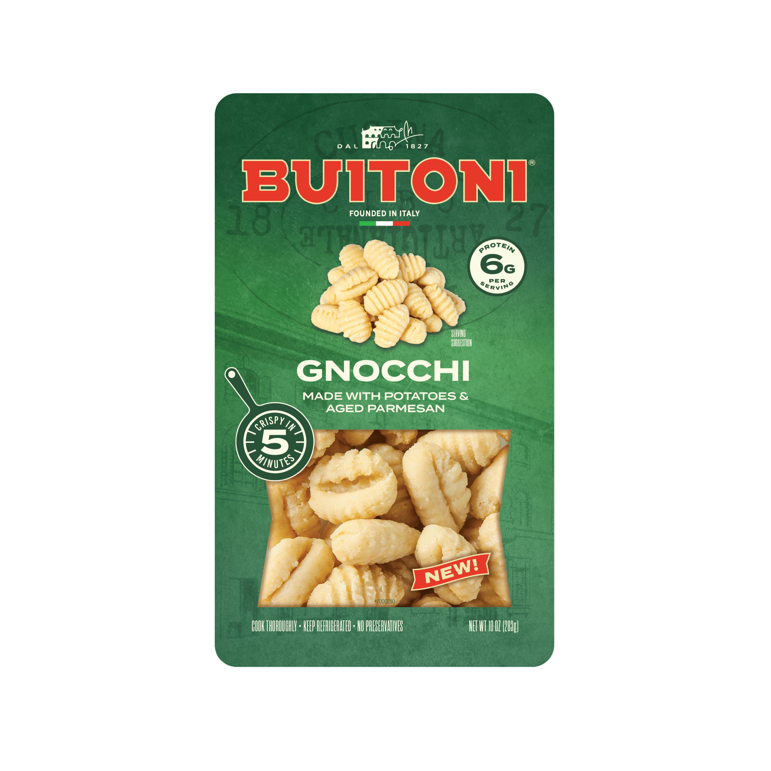 Gnocchi Packaging.